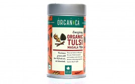 Organica Energising Organic Tulsi Masala Tea  Container  75 grams